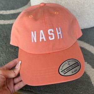 NASH Original Ball Cap, Peach, Women’s Baseball Hat,
NWT